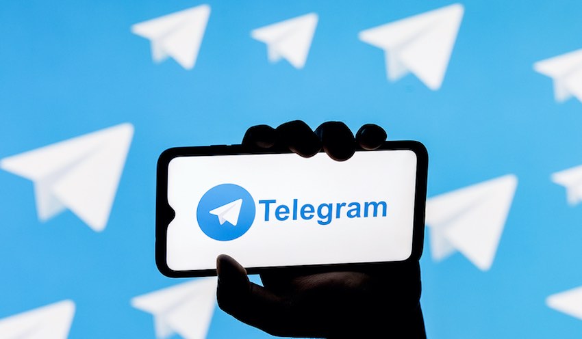 Telegram single/double check